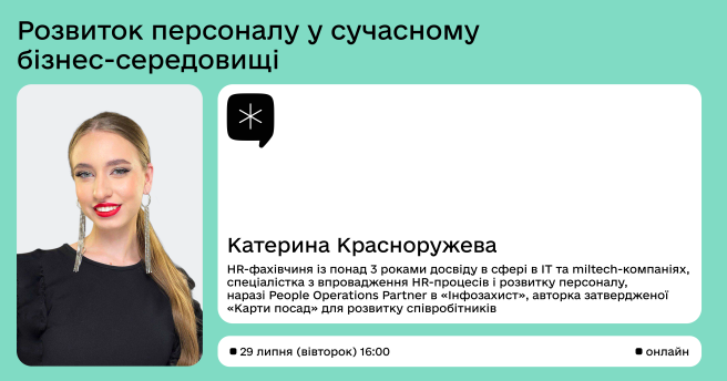Розвиток персоналу у сучасному бізнес-середовищі